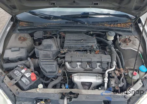 2004 Honda Civic Lx z USA, uszkodzony, nr VIN 2HGES16564H593598